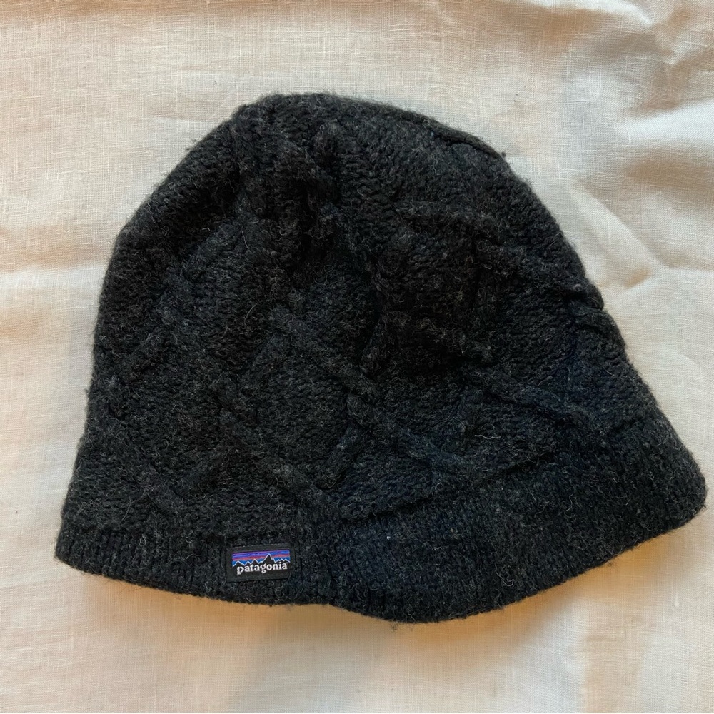 Patagonia Cable Knit Wool Hat